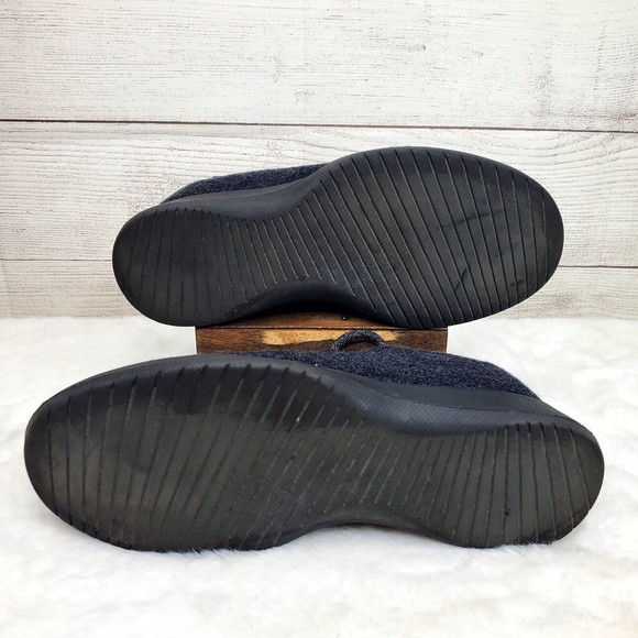 Allbirds Black Wool Runners Sneaker Women's Size 7 - Picture 7 of 8